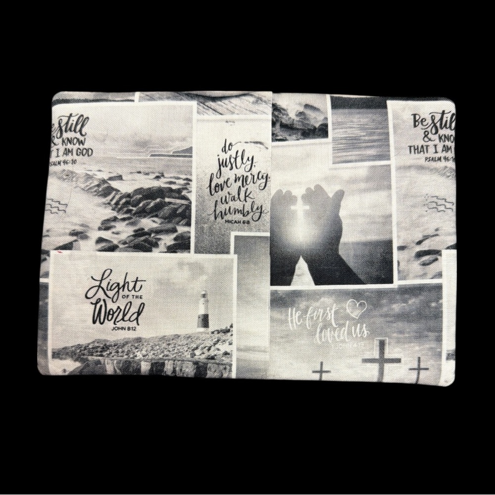 Hand Crafted Mug Rug Coaster Embroidered Cotton Fabric Padded Absorbs Liquid - Picture 3 of 12